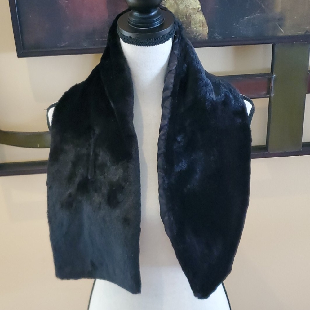 FUR SCARF FAUX NECK WRAP COVERING